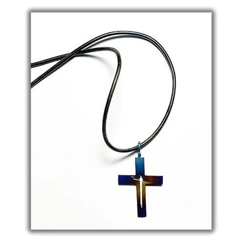 Titanium Cross Pendant