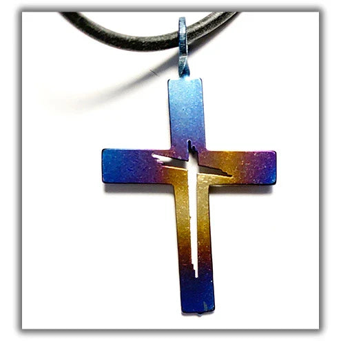 Titanium Cross Pendant