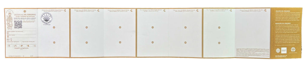 Passaporte oficial do peregrino (Credencial del Peregrino)
