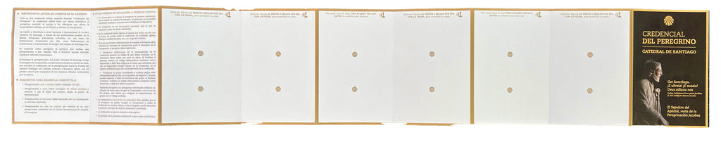 Passaporte oficial do peregrino (Credencial del Peregrino)