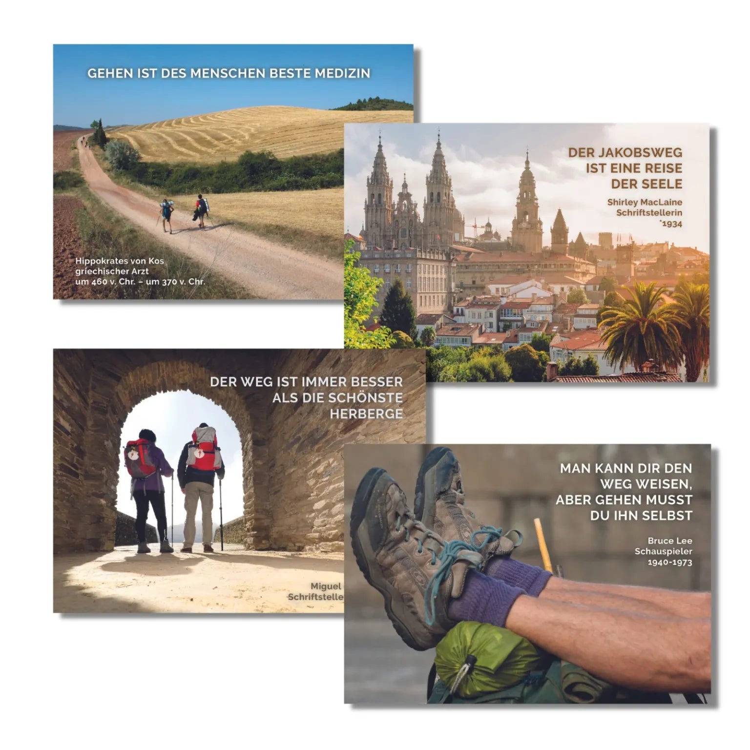 30 Camino Motivation Cards