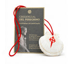 Pilgrim Passport and small pilgrim shell with red cord