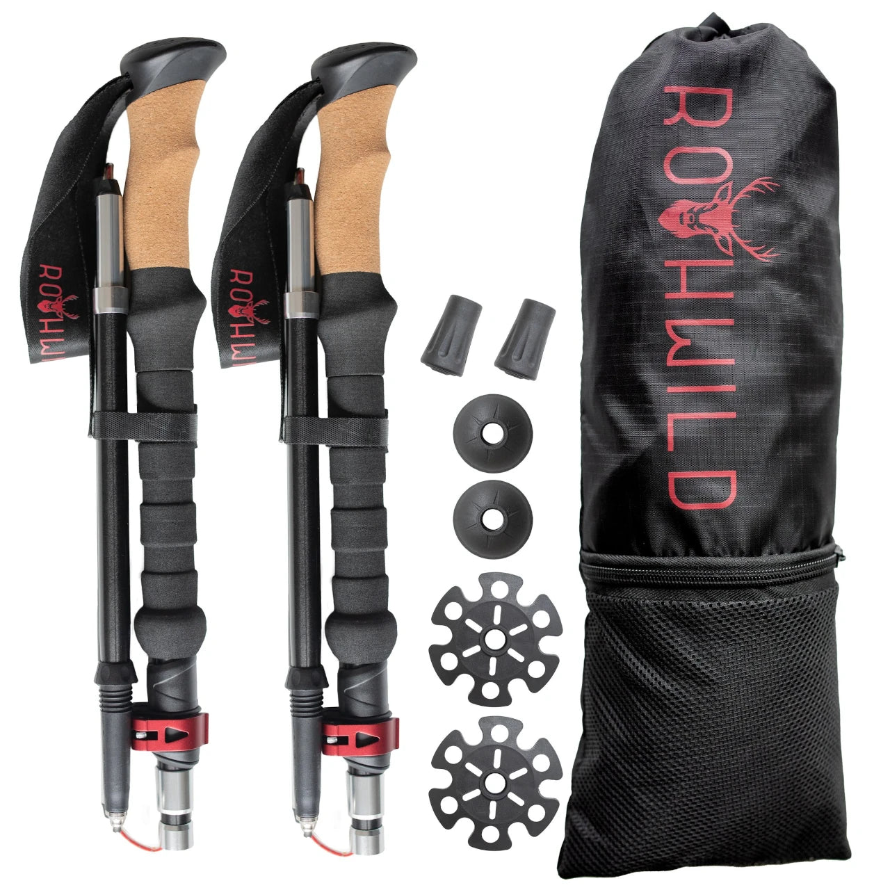 Rothwild Folding Trekking Poles